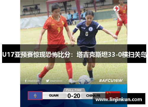 U17亚预赛惊现恐怖比分：塔吉克斯坦33-0横扫关岛